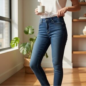 American Eagle Outfitters Blue Skinny Jeans Modern Fit